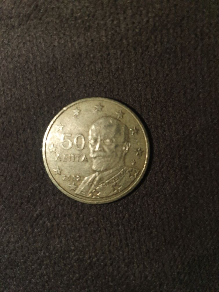Vând diferite monezi 50 Euro Cenți - 500 lei, 2 x 1 Euro -600 lei, 10