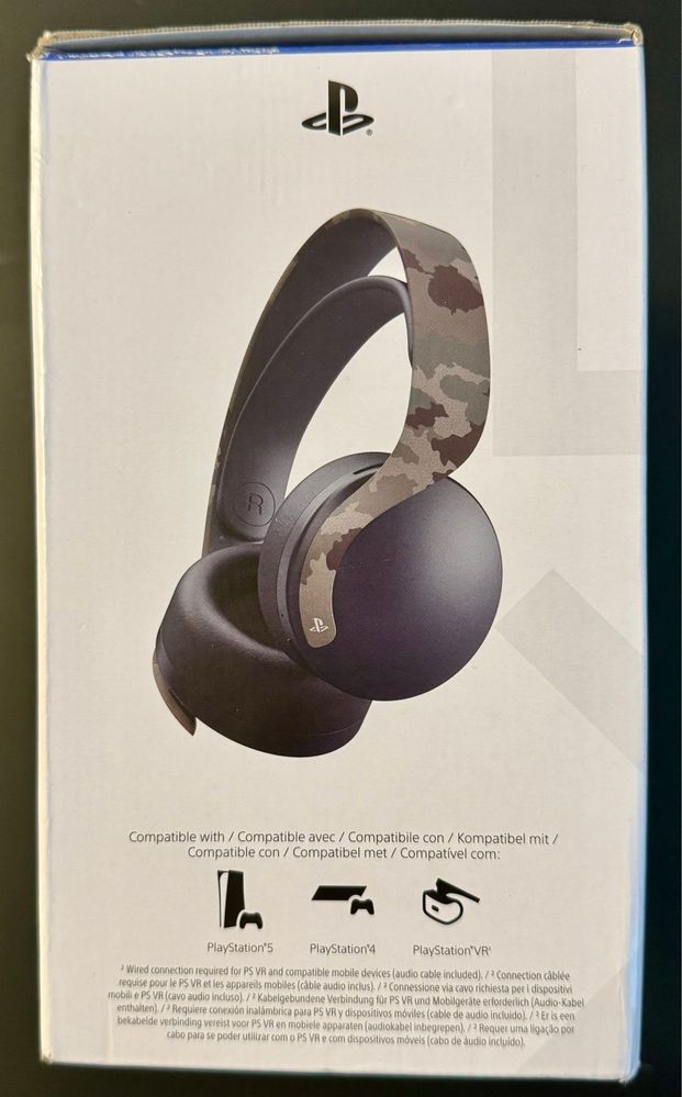 Casti Gaming  Sony Play Station Pulse 3D Wireless Microfon PS5 Noi