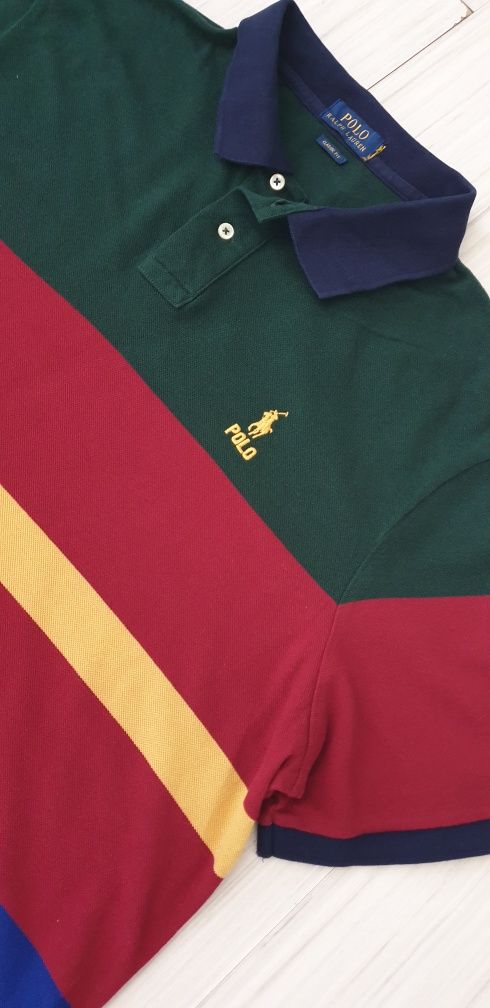 POLO Ralph Lauren Pique  Classic Fit / 2XL  ОРИГИНАЛ! Мъжка Тениска!