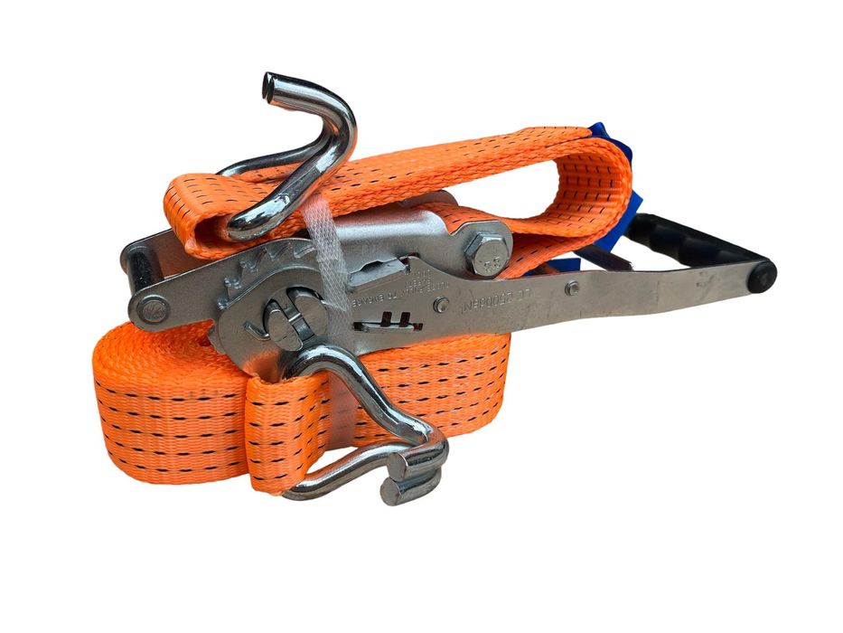 Chinga ancorare marfa 8m, Maner Ergo, 5 Tone, Latime 50mm, Portocaliu