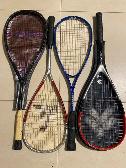 Rachete Squash tenis Wilson, Head, Prince, Unsquashable, Dunlop