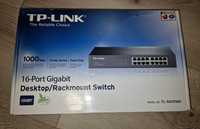 Switch cu 16 porturi TP-Link TL-SG1016D, 8000 MAC, 32 Gbps