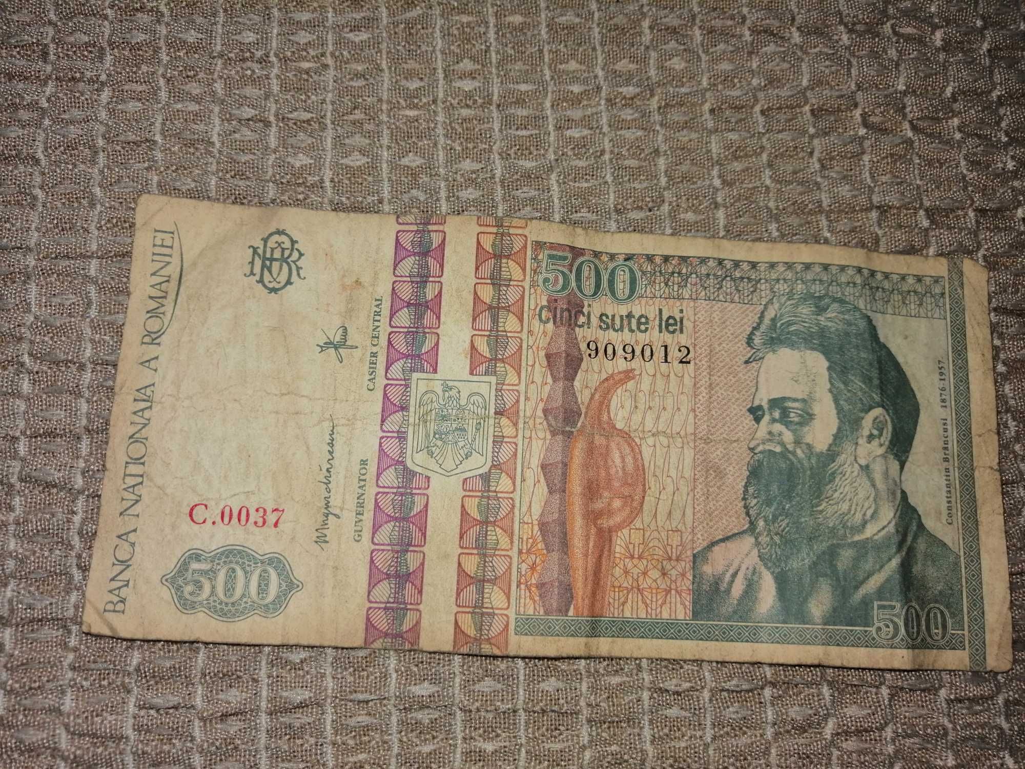 Bancnotă de 500 lei.