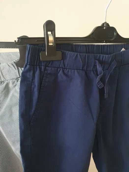 SET Pantaloni scurti/ bermude baieti din bumbac H&M mar 9/10 ani 140cm