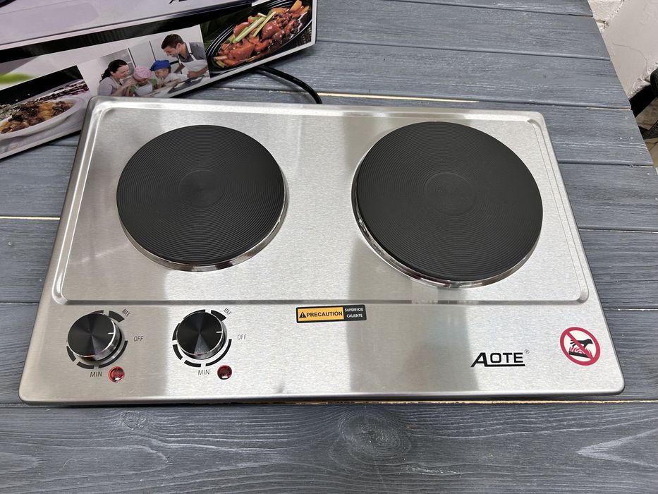 Встраиваемая электрическая плита настольная