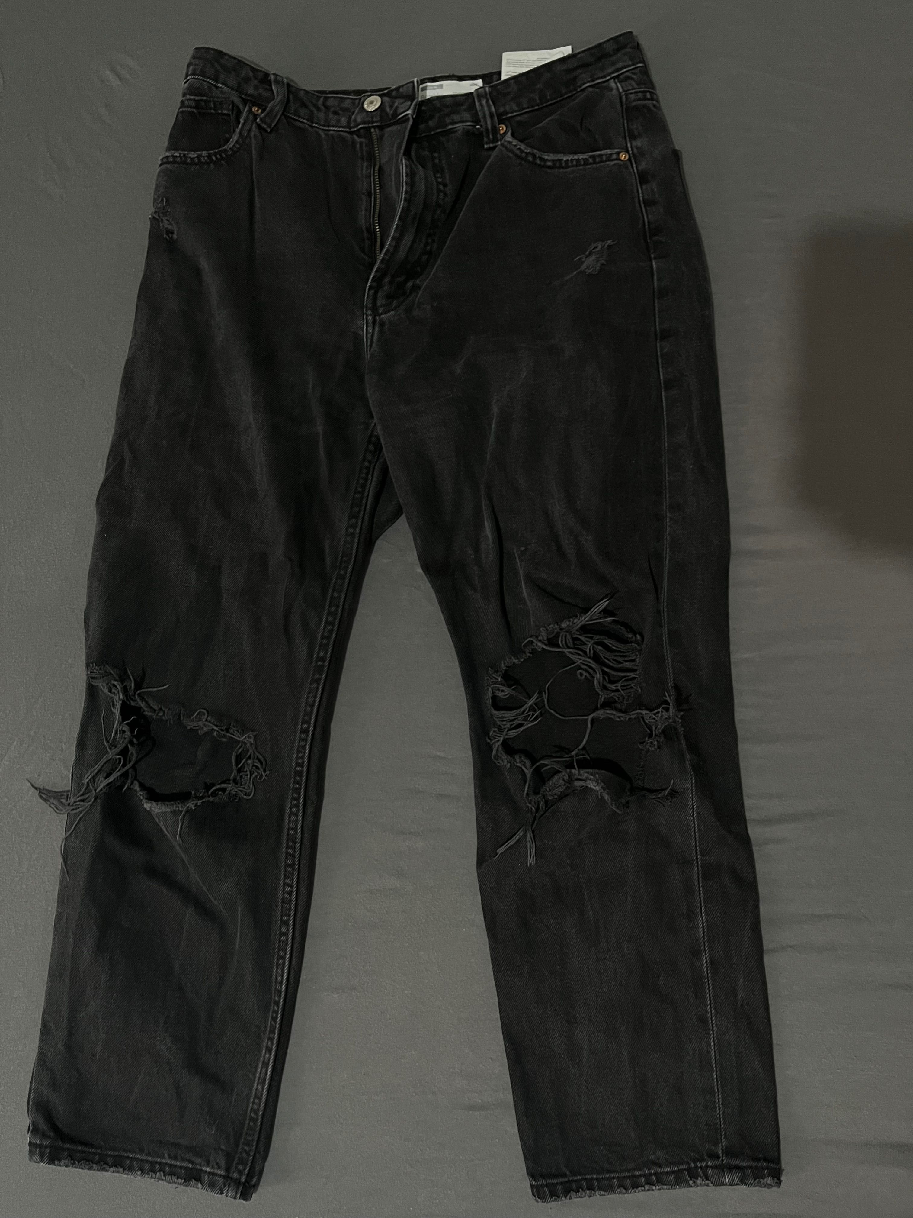 Черни дънки Bershka 40