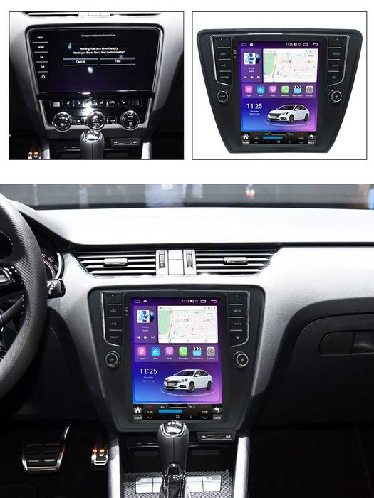 Navigatie Android TESLA Skoda Octavia 3  1/6 Gb Ram Waze Carplay