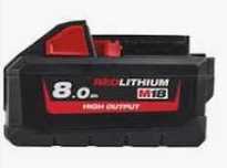Acumulator original Milwaukee 8Ah capacitate verificata
