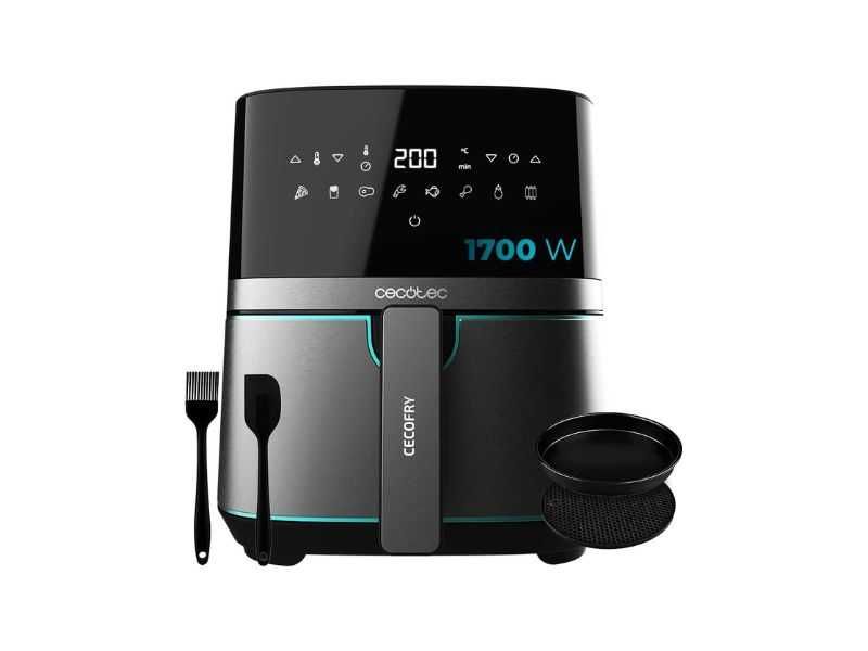Еър фрайър Cecotec Cecofry 5500 Pro, 5.5 литра, 1700 W