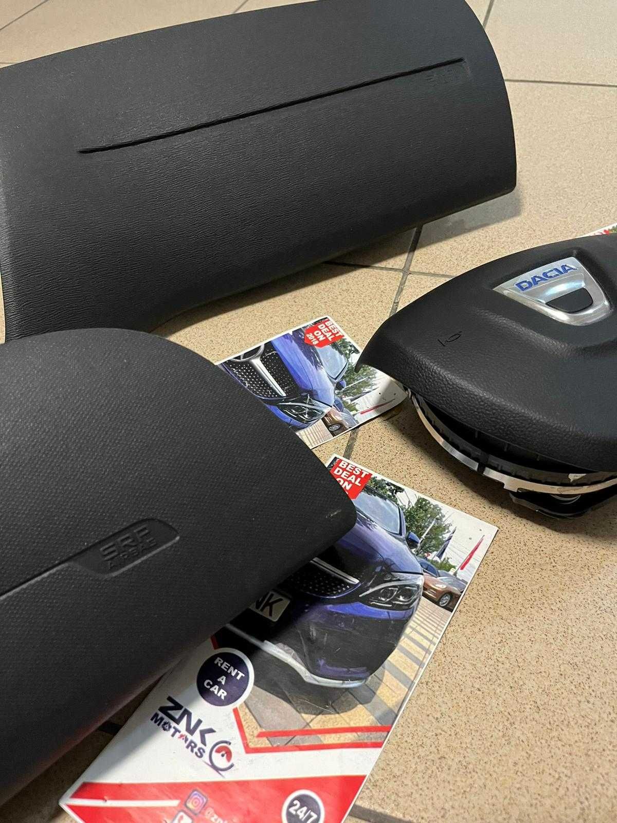 Dacia Dokker / Logan 2 airbag volan airbag pasager negru / gri
