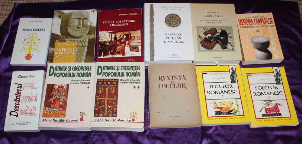 Carti follclor etnologie Mihai Pop Ion Ghinoiu Constantin Eretescu