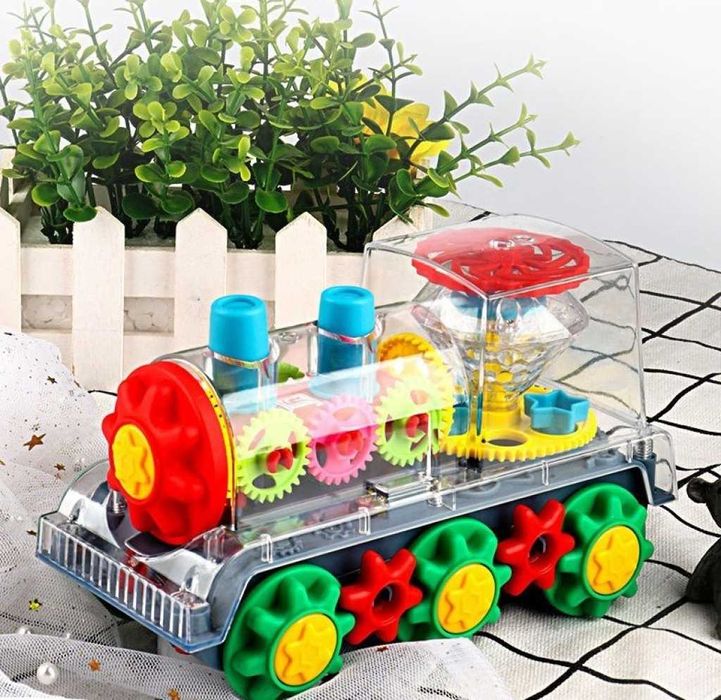 Интерактивна Детска Играчка Влакче със звук и светлина