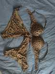 Costum de baie H&m animal print
