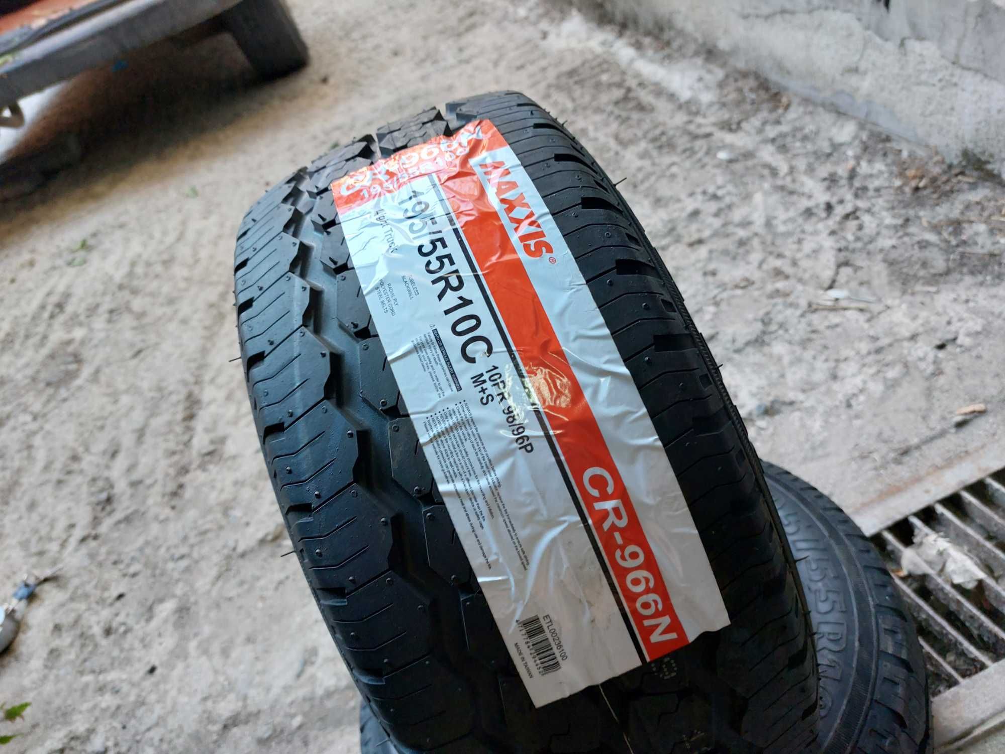 4бр.нови зимни гуми MAXXIS 195/55/10C 98P DOT0622