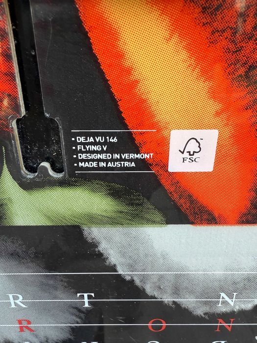 placa snowboard burton deja vu L146cm