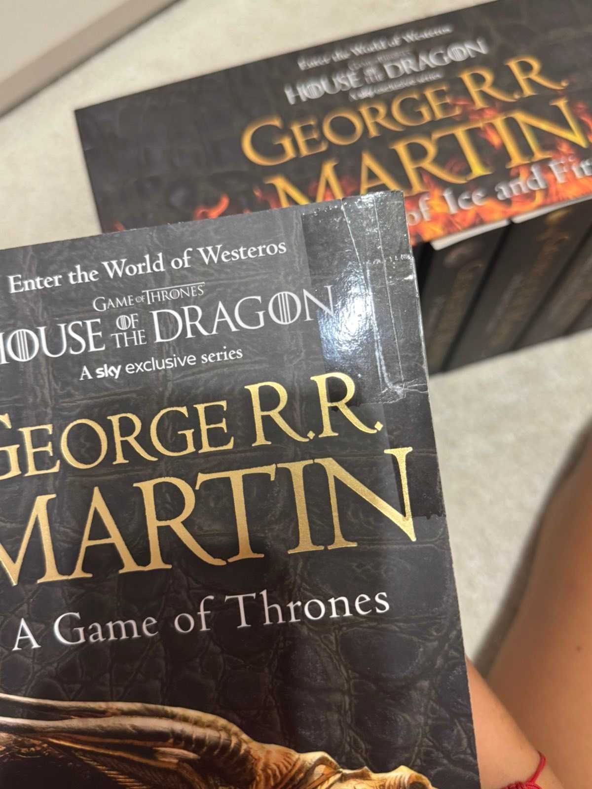 Поредица A Song of Ice and Fire - Game of Thrones.