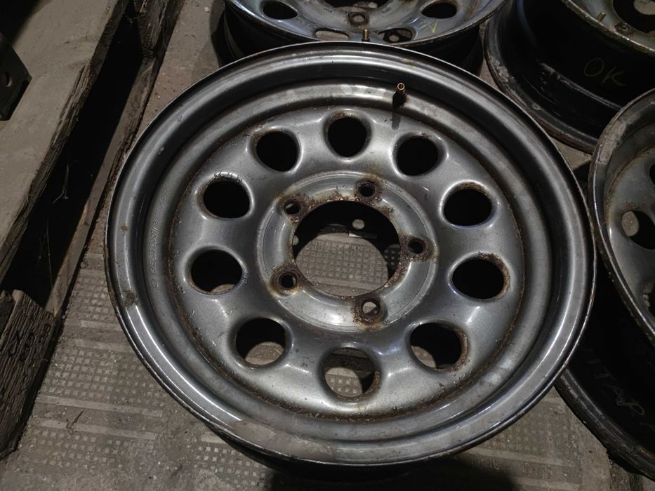 5бр Железни Джанти 15 - Suzuki Vitara, Samurai, Jimny, Lada Niva