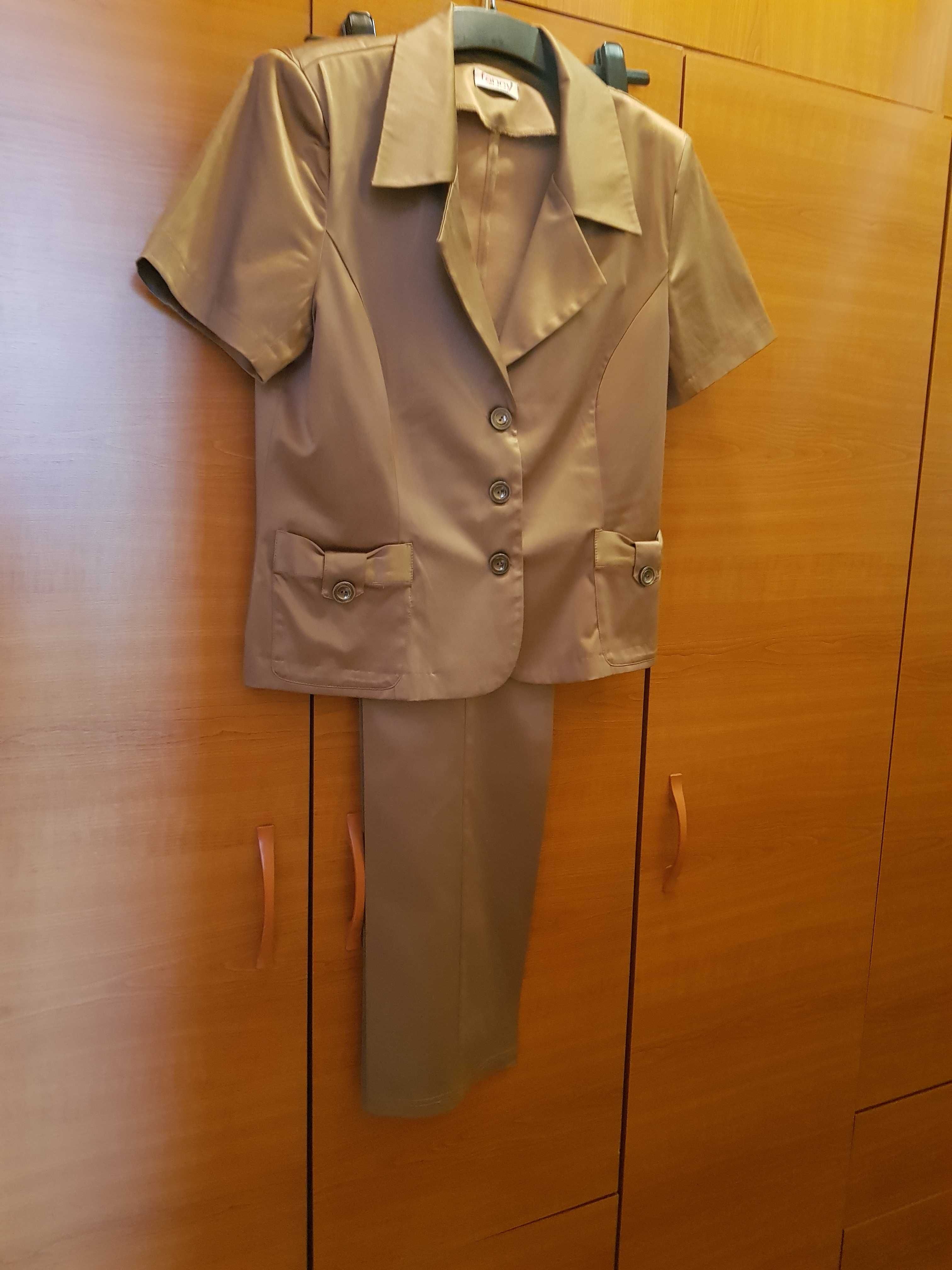 compleu damă bluză și pantaloni, mărimea 44