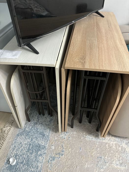 ПРОДАМ Новый СТОЛ КНИЖКИ 300х100х78 + вторую б/у отдам бесплатно