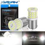 2 Бр. XSTORM Супер Ярки LED дневни/стоп светлини, P21/5W BAY15D, 12V
