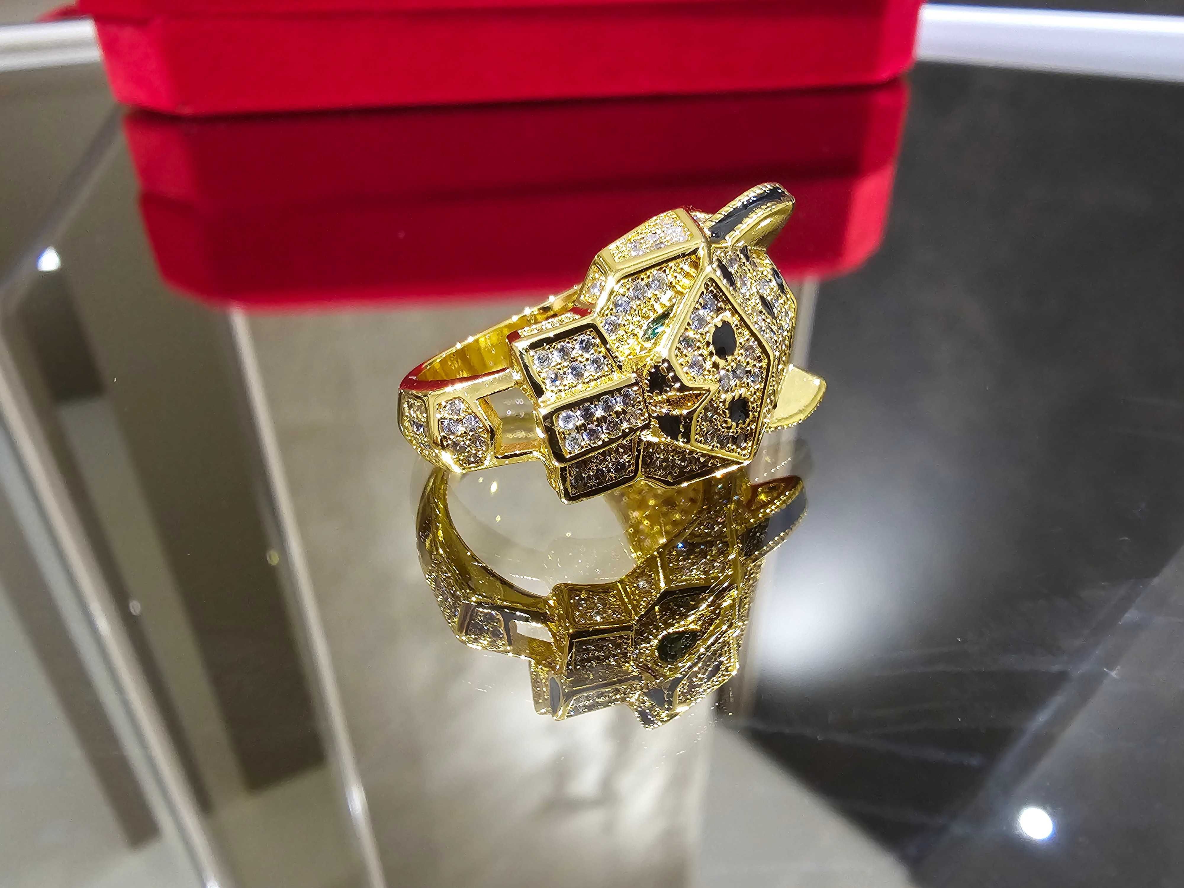 CARTIER Panthere de Cartier Big Gold Diamonds Пръстен