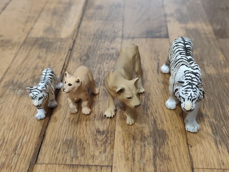 Schleich дивия живот тигри и лъвове