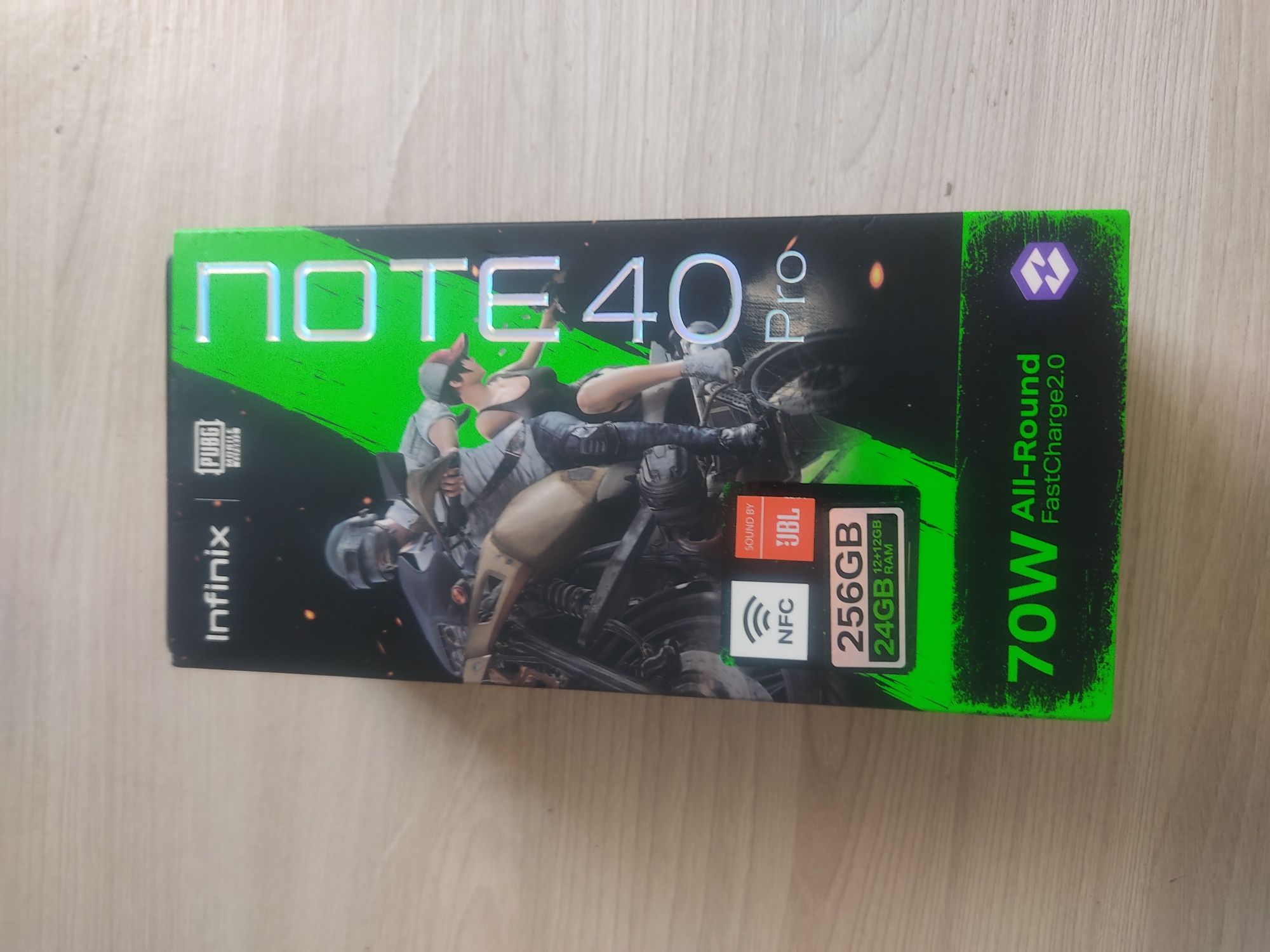 Infinix  note 40 pro.