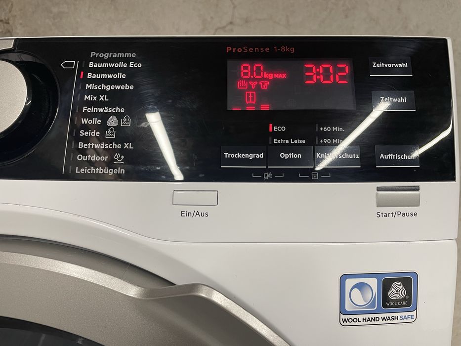 Сушилня AEG термопомпа 8 кг А+++ T9DE77685