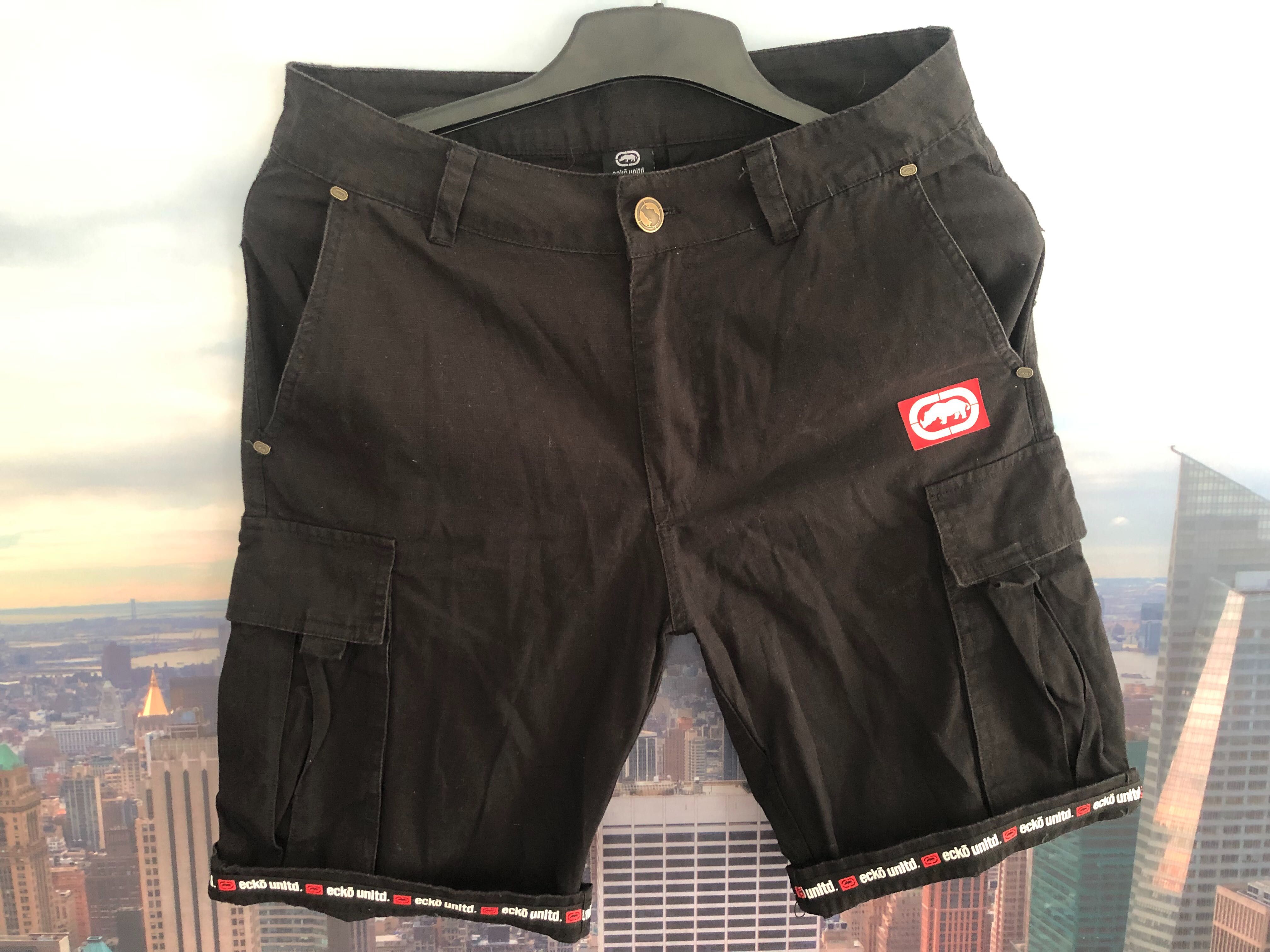 Pantaloni Cargo Shorts Ecko Unltd Size:30 Rap Hip Hop