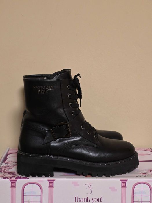 Patrizia Pepe оригинални дамски боти от естествена кожа