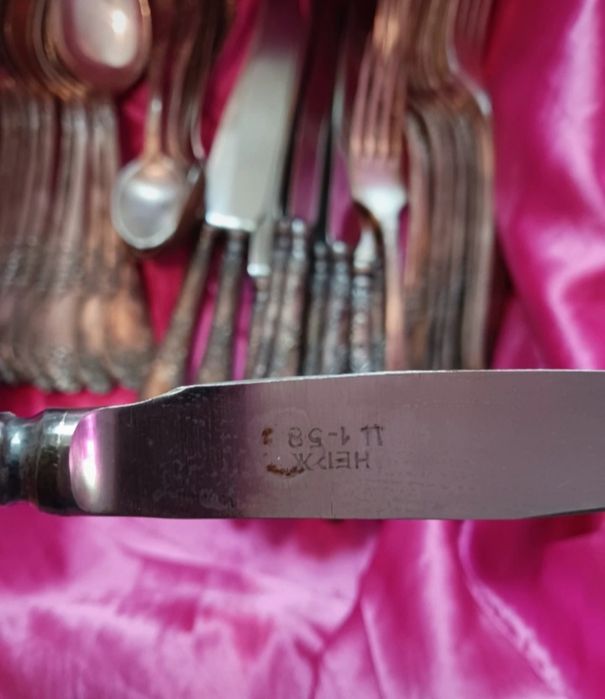 Vand set de tacamuri alpaca argintate