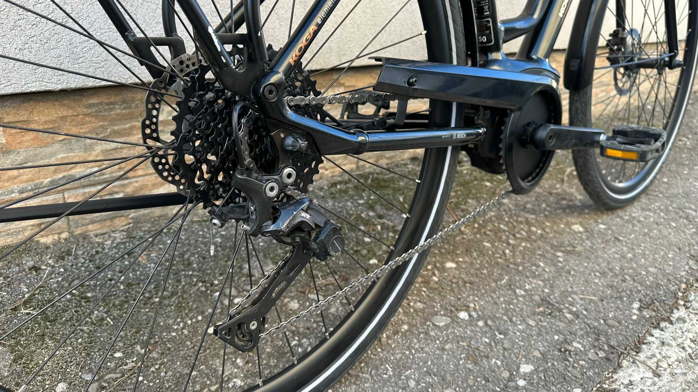 Koga E-Lement 2023 300km parcursi E-bike Bicicleta electrica bosch