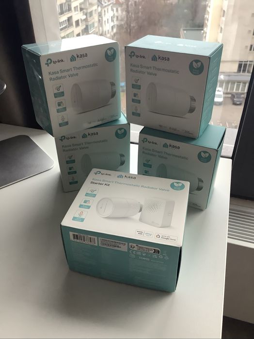 Смарт Термо глави за парно - термостат - TP-Link / Kasa
