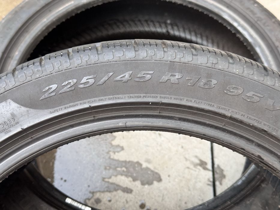 225/45/R18 Pirelli Sottozero 2бр зимни Run Flat dot4519