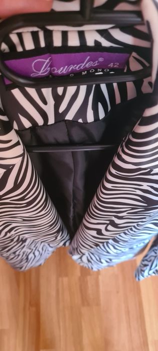 Sacou dama zebra