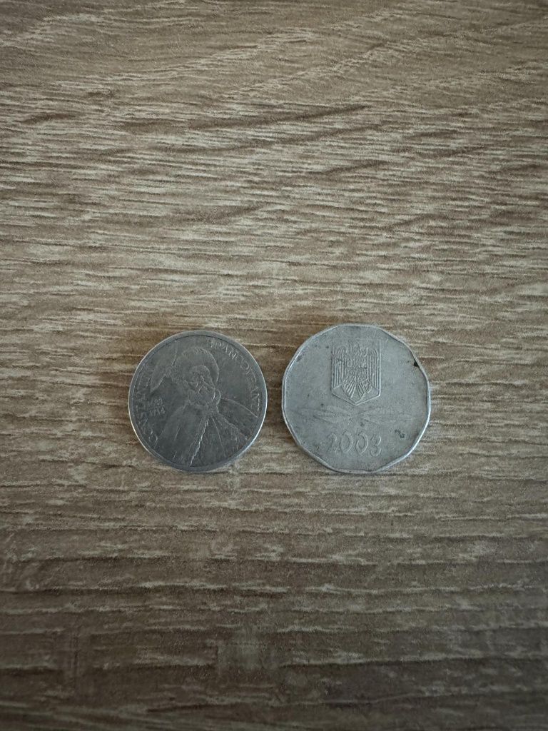 Vand monede 2001 si 2003 brancoveanu