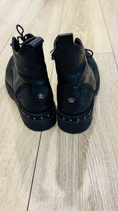 Ghete piele Benvenutti marime 40
