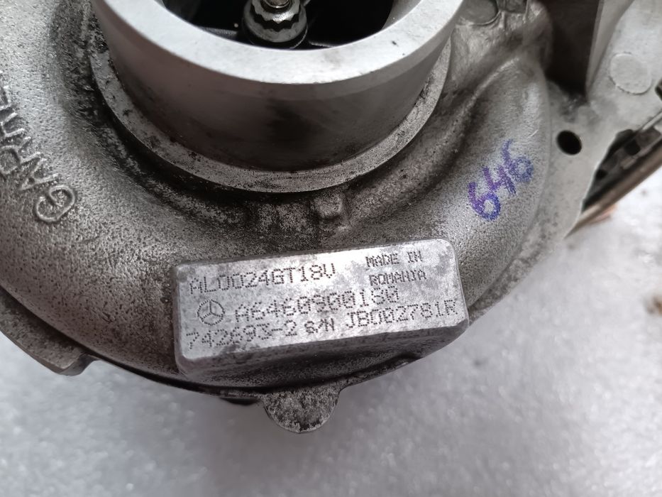 Турбо за Mercedes 200 / 220 cdi - OM646 / Мерцедес цди