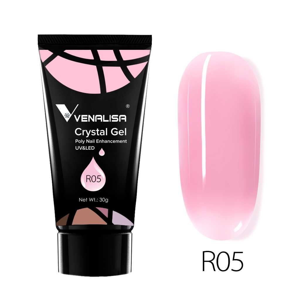 VENALISA Polygel, Crystal gel 30ml / Полигел 30мл, кристален гел