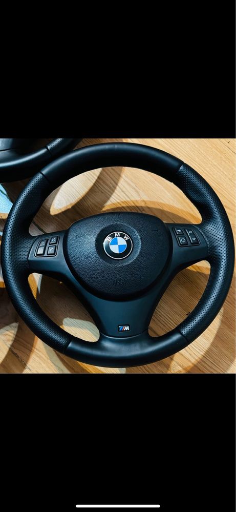 Volan M piele originală sport bmw seria 3 E90 E91 E92 E93