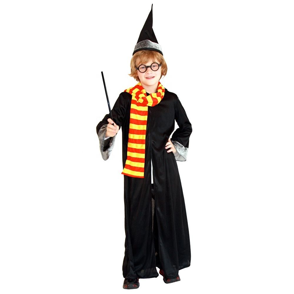 Set roba de magician Harry Potter cu accesorii, 5-7 ani, 110 cm