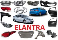 Кузовные детали, капот фара бампер решетка Hyundai Elantra