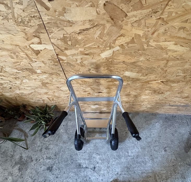 Алуминиева ръчна багажна/товарна количка с товароносимост до 200кг