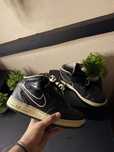 Nike Air Force 1 Black Lather