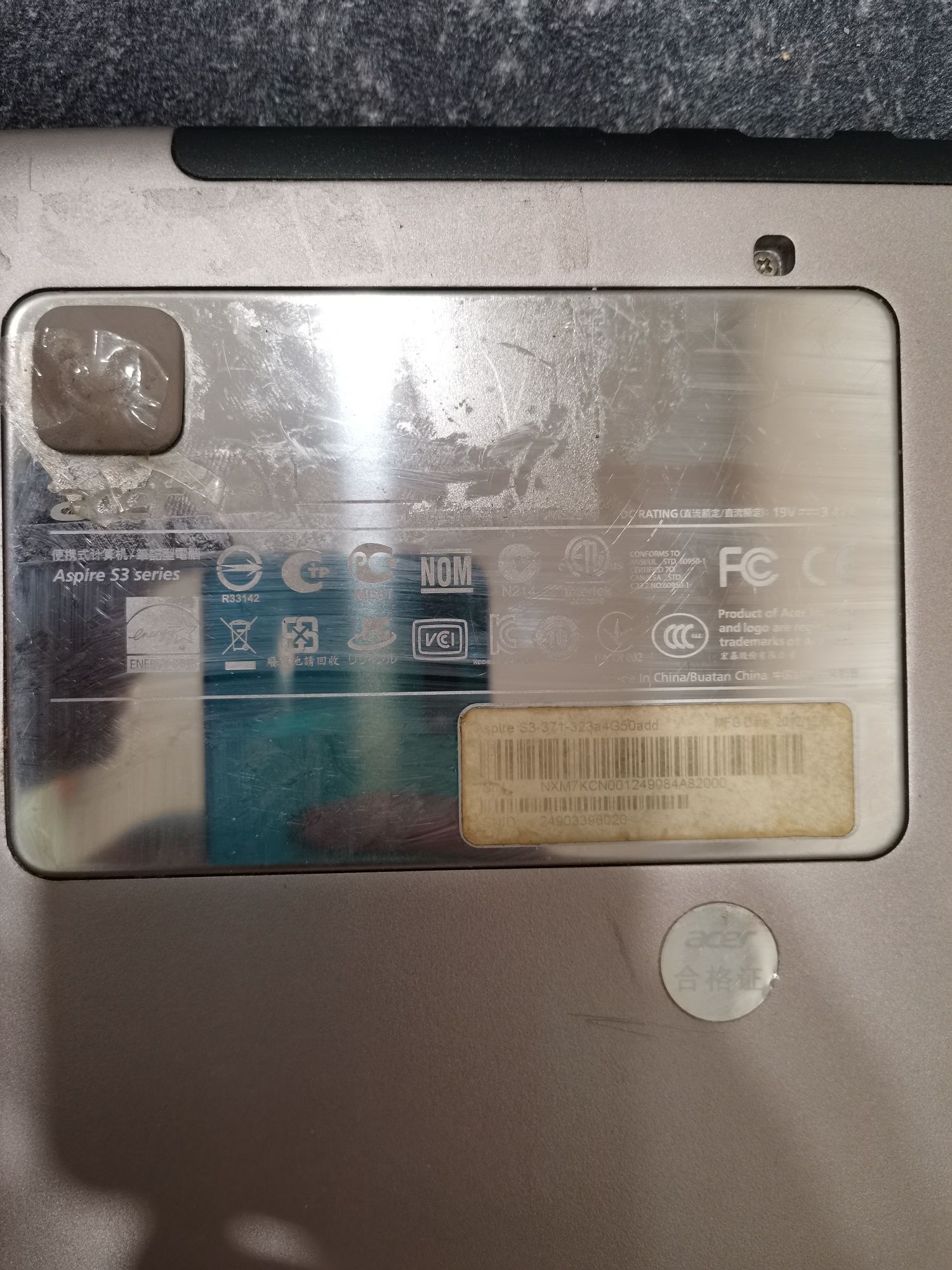 Лаптоп Acer Aspire S3 MS2346
ID 18009
