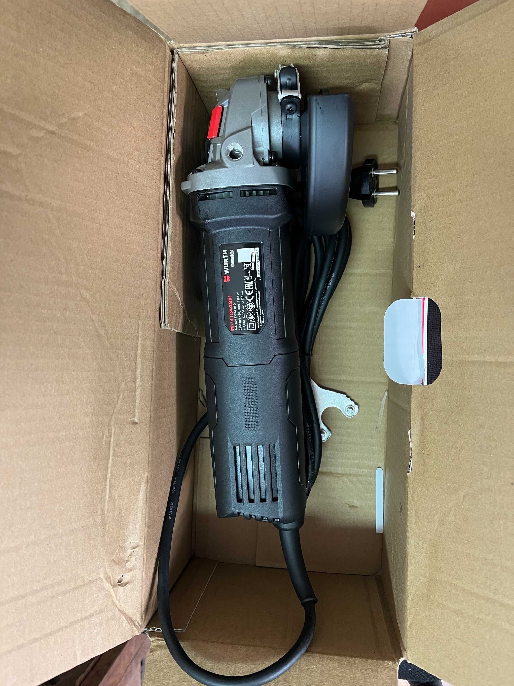 Ъглошлайф Вюрт Wurth 1400W