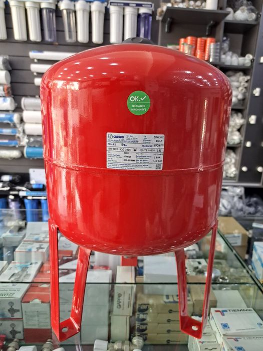 Rashitilniy bak CRW 35 L (Qizil, 10 bar)