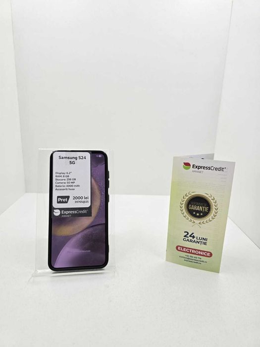 Samsung S24 5G (Ag25 Belvedere B.39765)-Garantie 2 Ani!