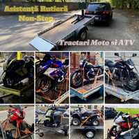 Tractari motociclete si ATV in Bucuresti, Ilfov si oriunde in Romania