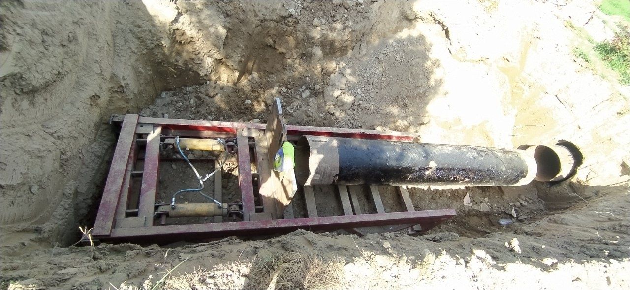 Прокол horizontal drilling.